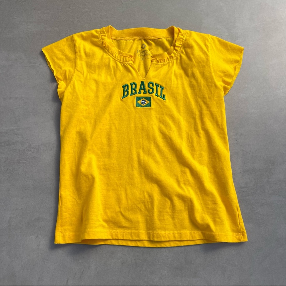 Hailey Bieber Brasil Baby Tee
